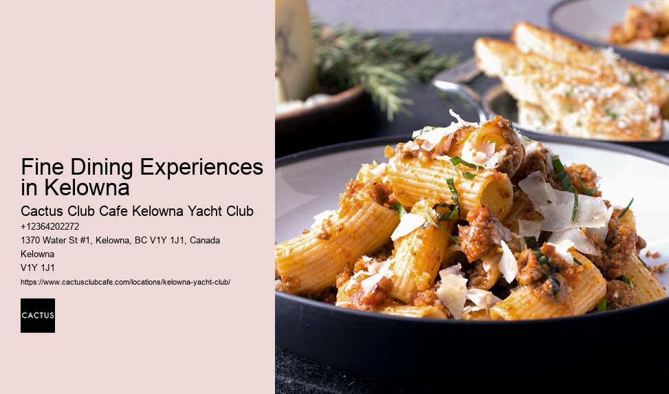 Kelowna restaurant with themed nights