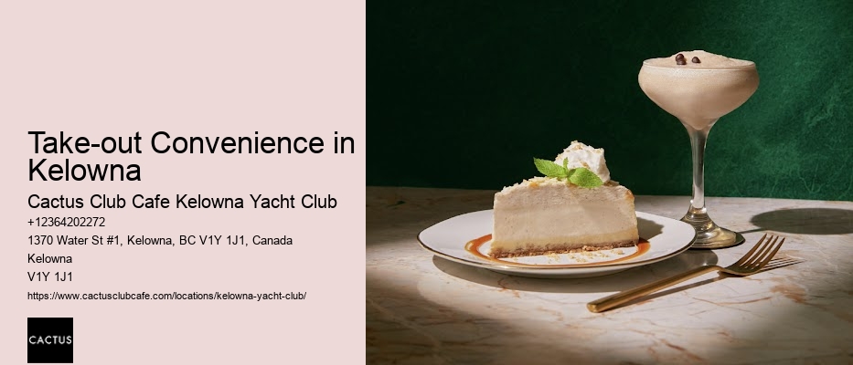 Indulge in Kelowna's gourmet offerings