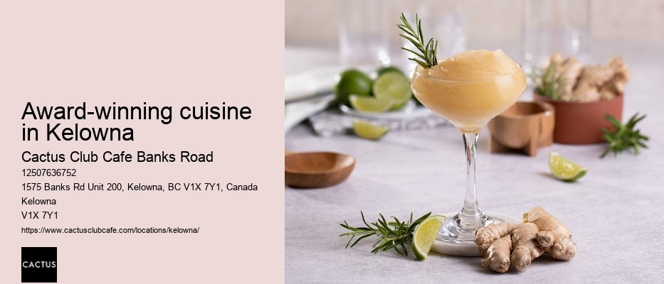 Seafood lovers' paradise in Kelowna