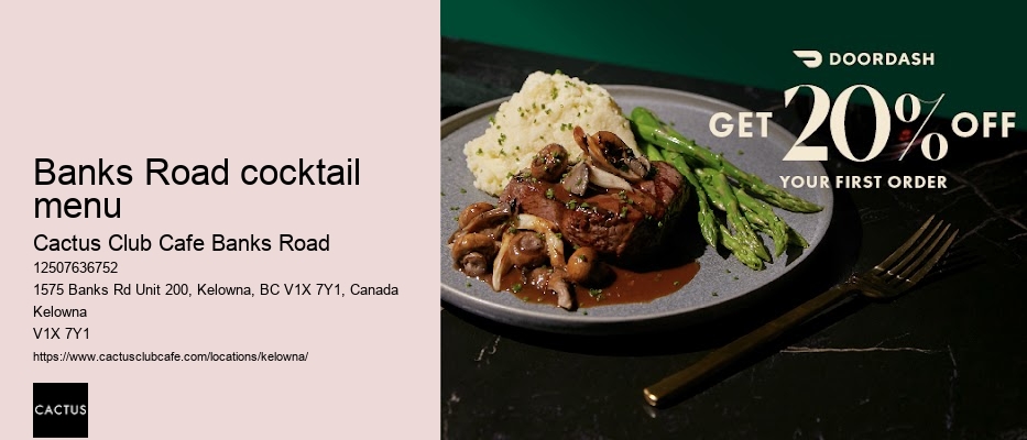 Kelowna restaurant with chef's table experiences