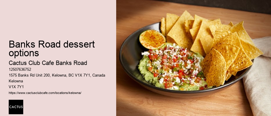 Cactus Club Cafe Banks Road reservation flexibility