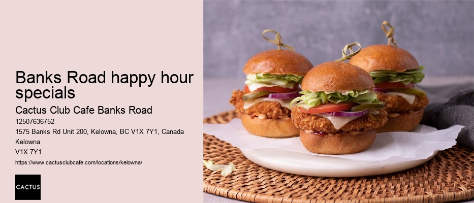 Banks Road culinary journey
