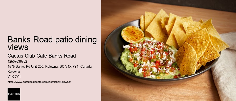 Cactus Club Cafe Banks Road food delivery