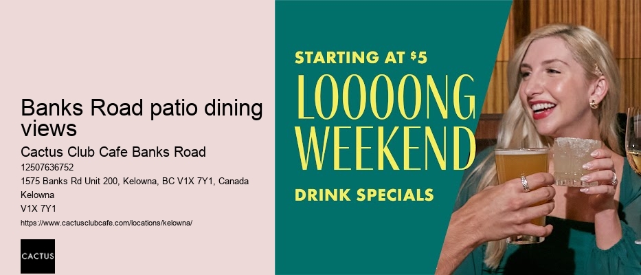 Banks Road seafood specials