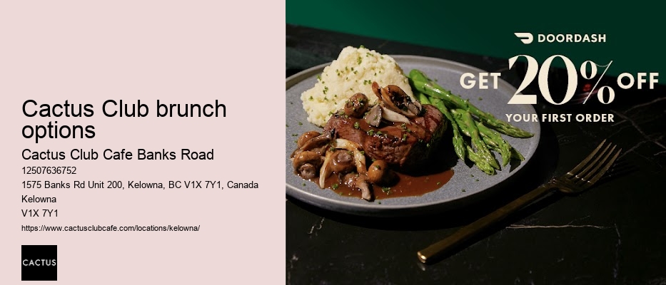 Private dining at Cactus Club