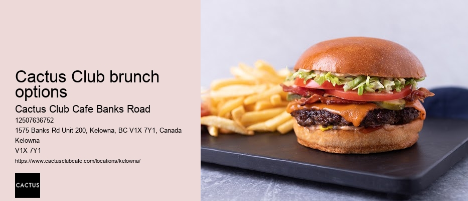 Local favorite dining spots Kelowna