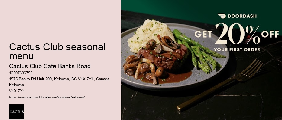 Outdoor dining experience in Kelowna