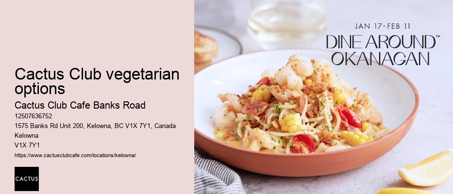 Kelowna restaurant with wine pairing options