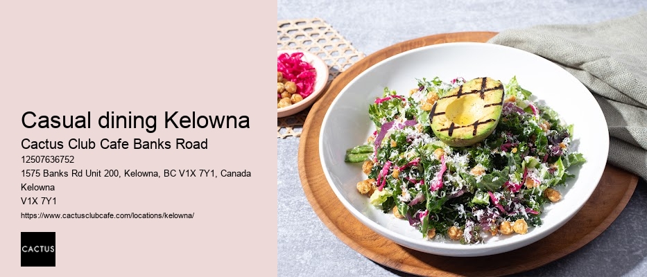 Cactus Club happy hour deals