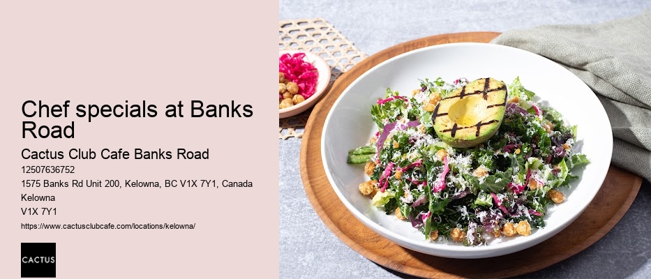 Banks Road fusion cuisine