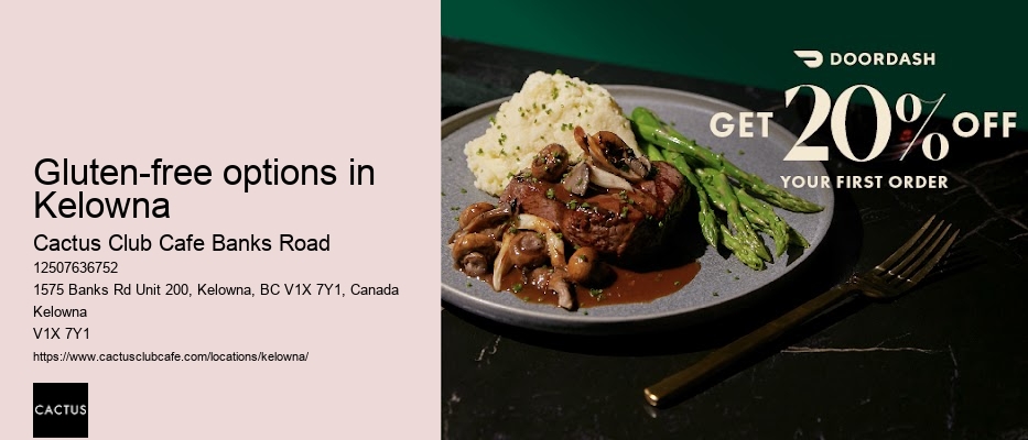 Kelowna restaurant with live entertainment