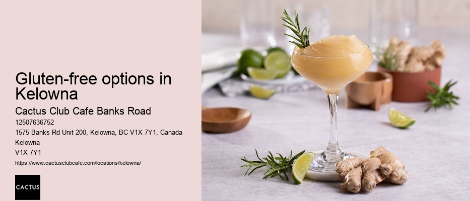 Kelowna restaurant with interactive dining experience