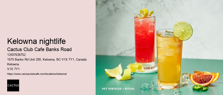 Kelowna culinary scene