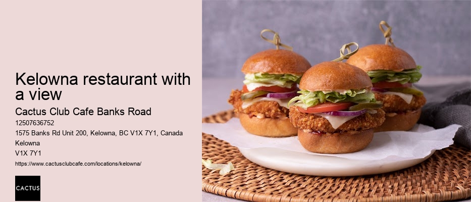 Kelowna restaurant reviews