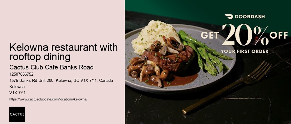 Cactus Club Cafe Banks Road hours