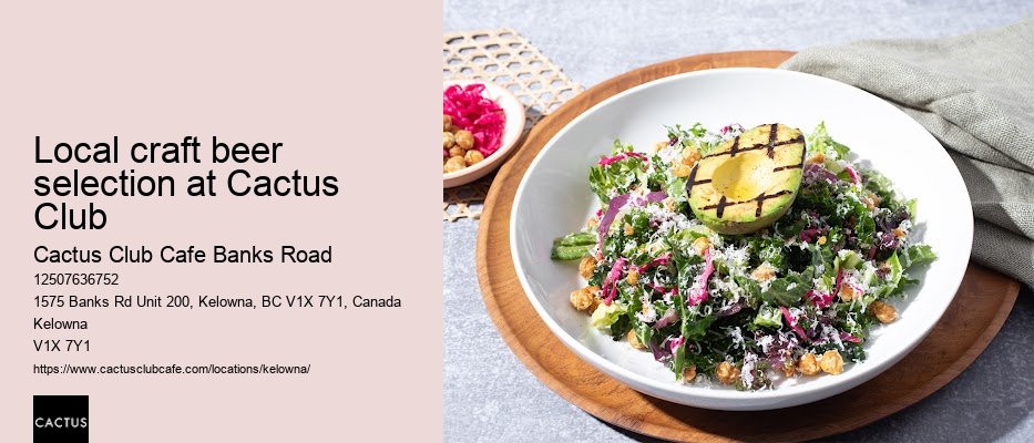 Cactus Club artisanal cheese platters