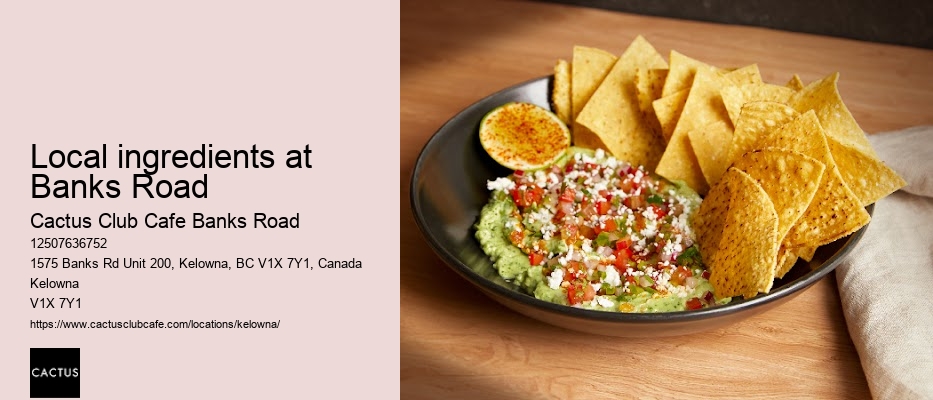 Cactus Club Cafe Banks Road special events
