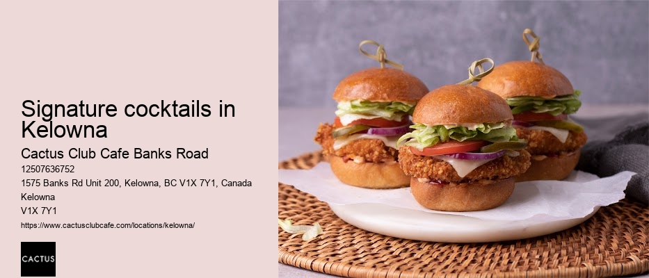 Cactus Club Cafe Banks Road brunch menu