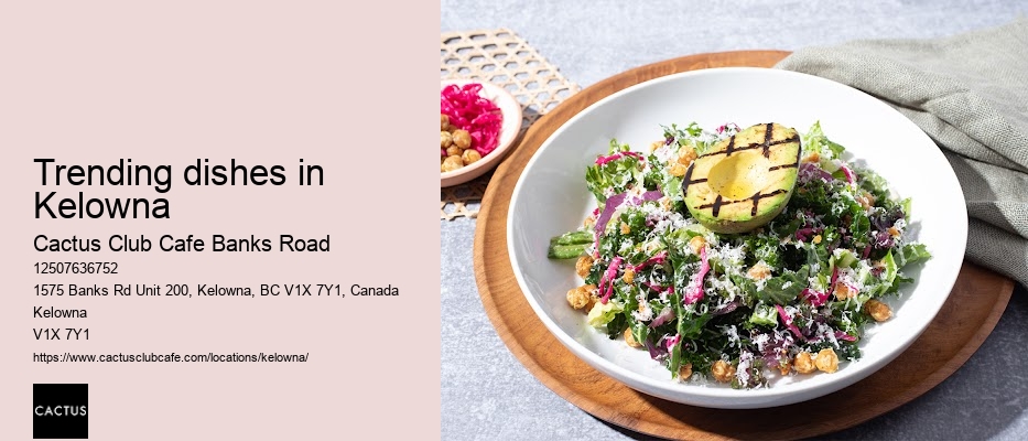Best seafood restaurants in Kelowna