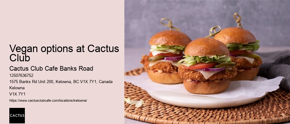 Banks Road chef's recommendations