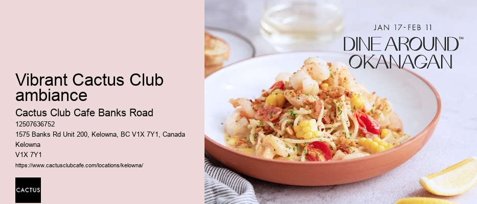 Cactus Club happy hour specials